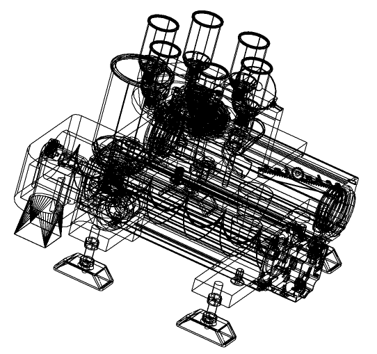 原料混合装置设备3D模型
